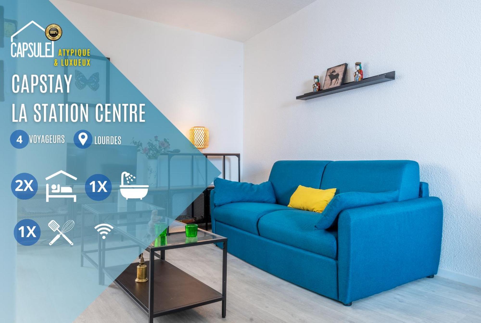 Capstay La Station - Lourdes - Centre - Residence Serenity Exteriér fotografie